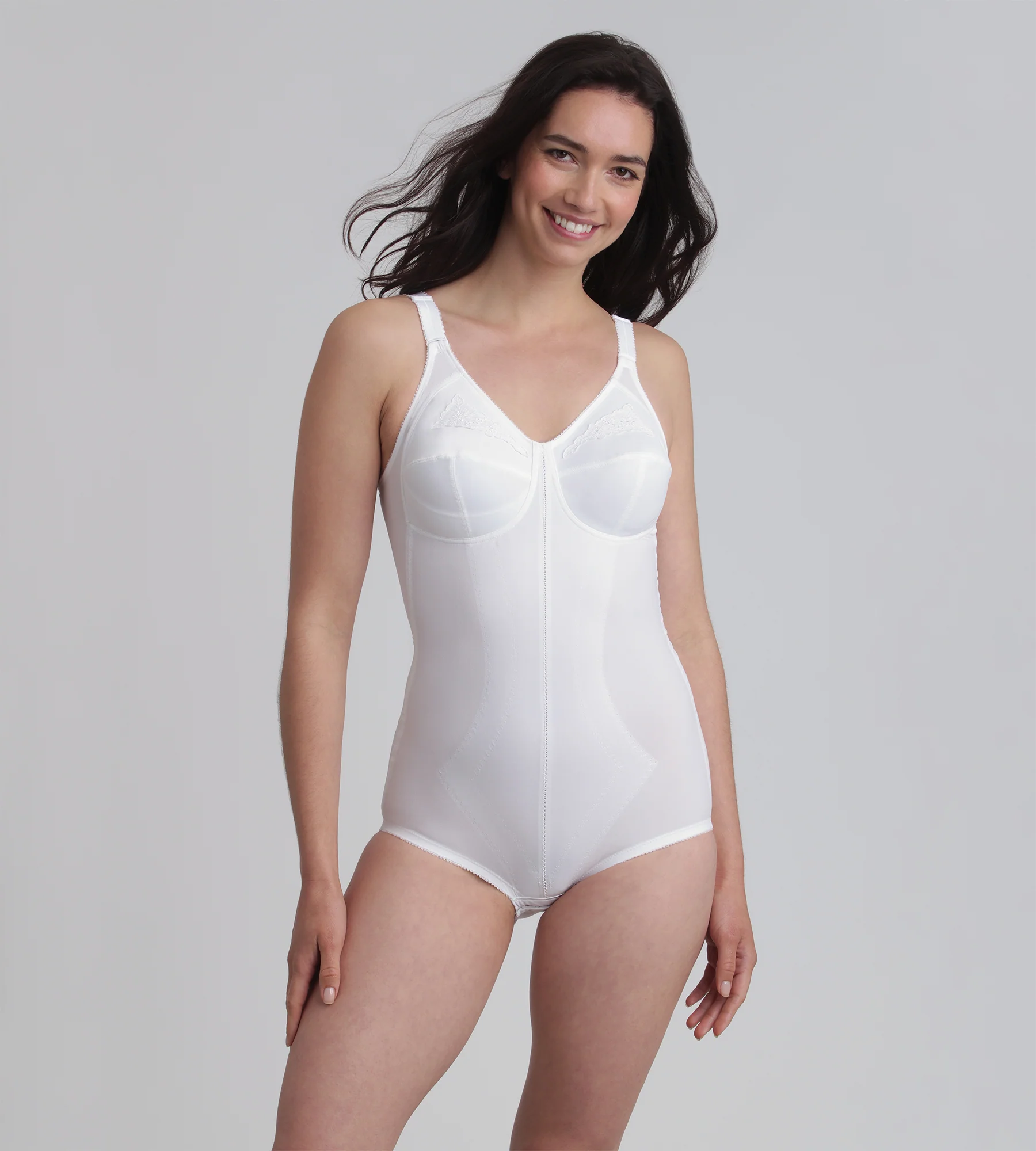 Body sculptant blanc Incroyable C'est une Gaine - Image 3