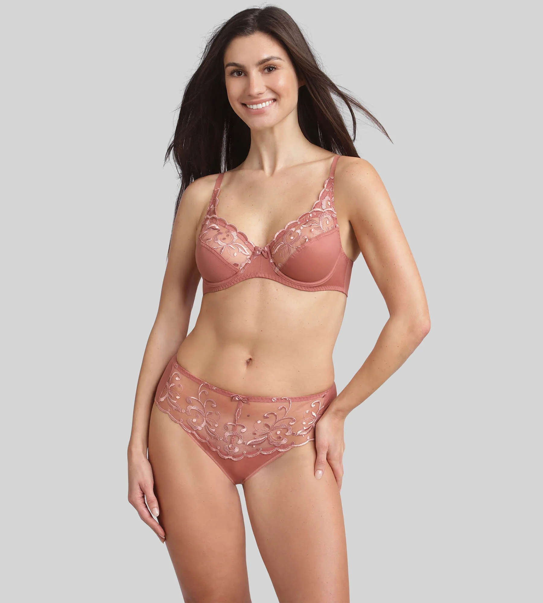 Culotte cannelle Essential Elegance Broderie - Image 3