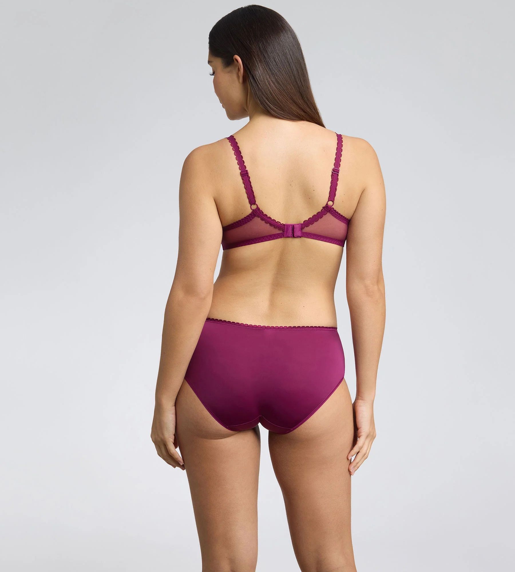 Culotte violet imperial Flower Elegance Recyclé - Image 4