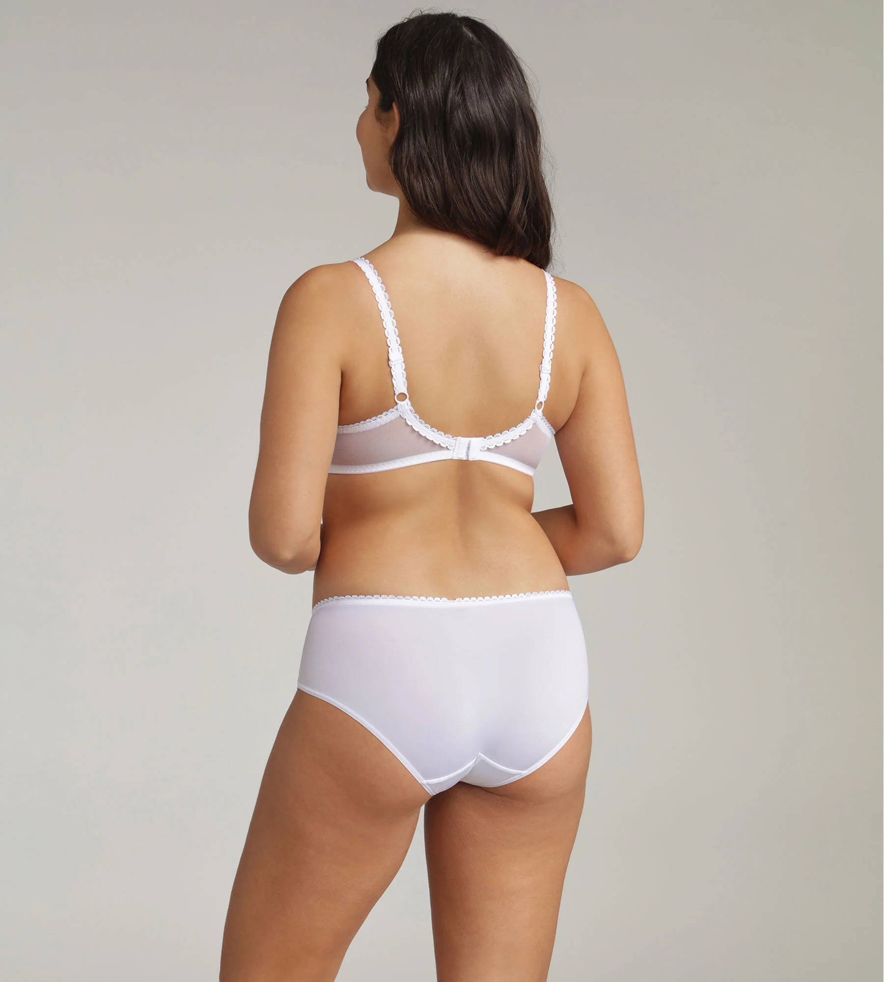 Soutien-gorge avec armatures blanc Flower Elegance Recyclé - Image 4