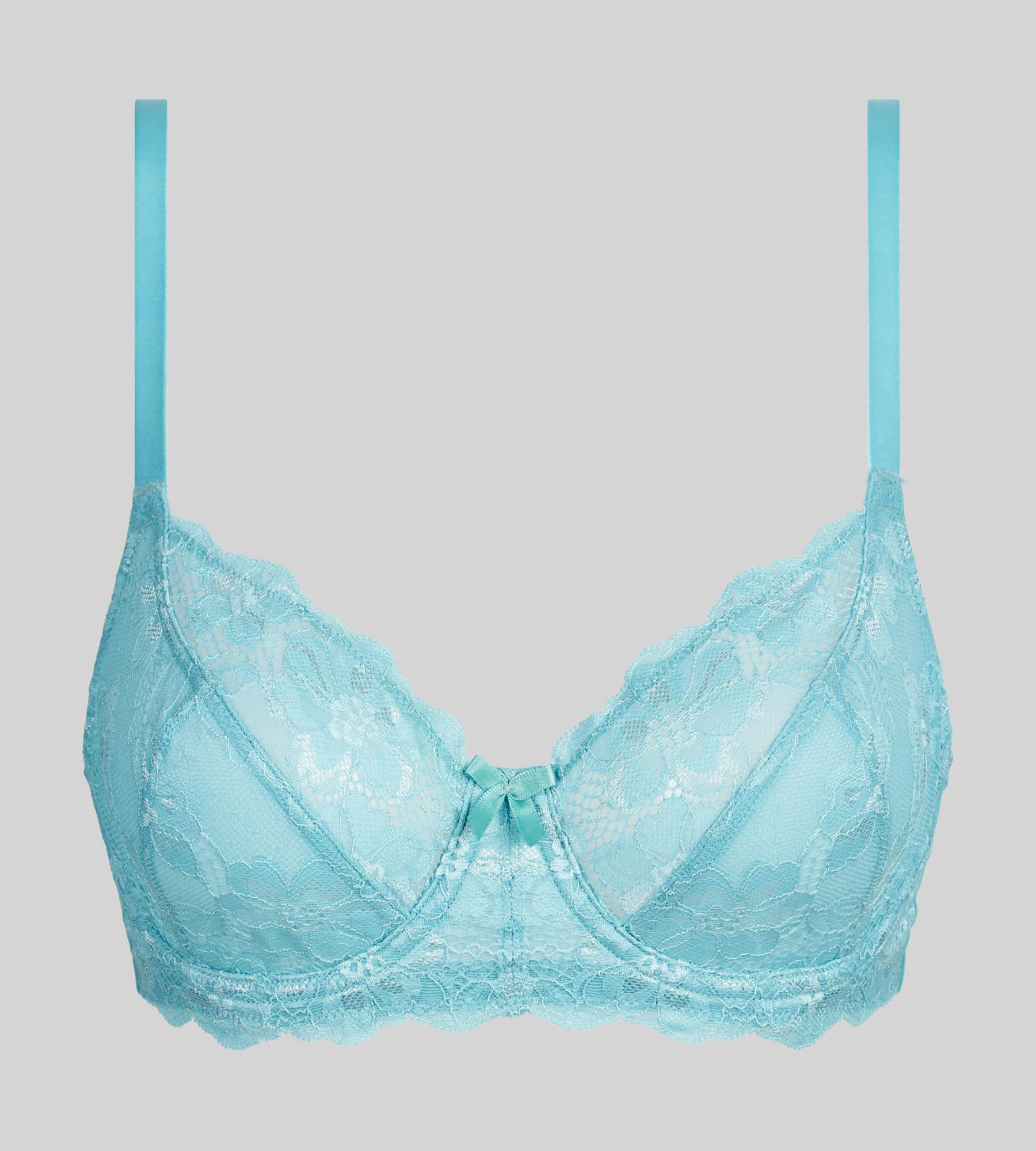 Soutien-gorge corbeille avec armatures bleu lacté Essential Elegance - Image 5