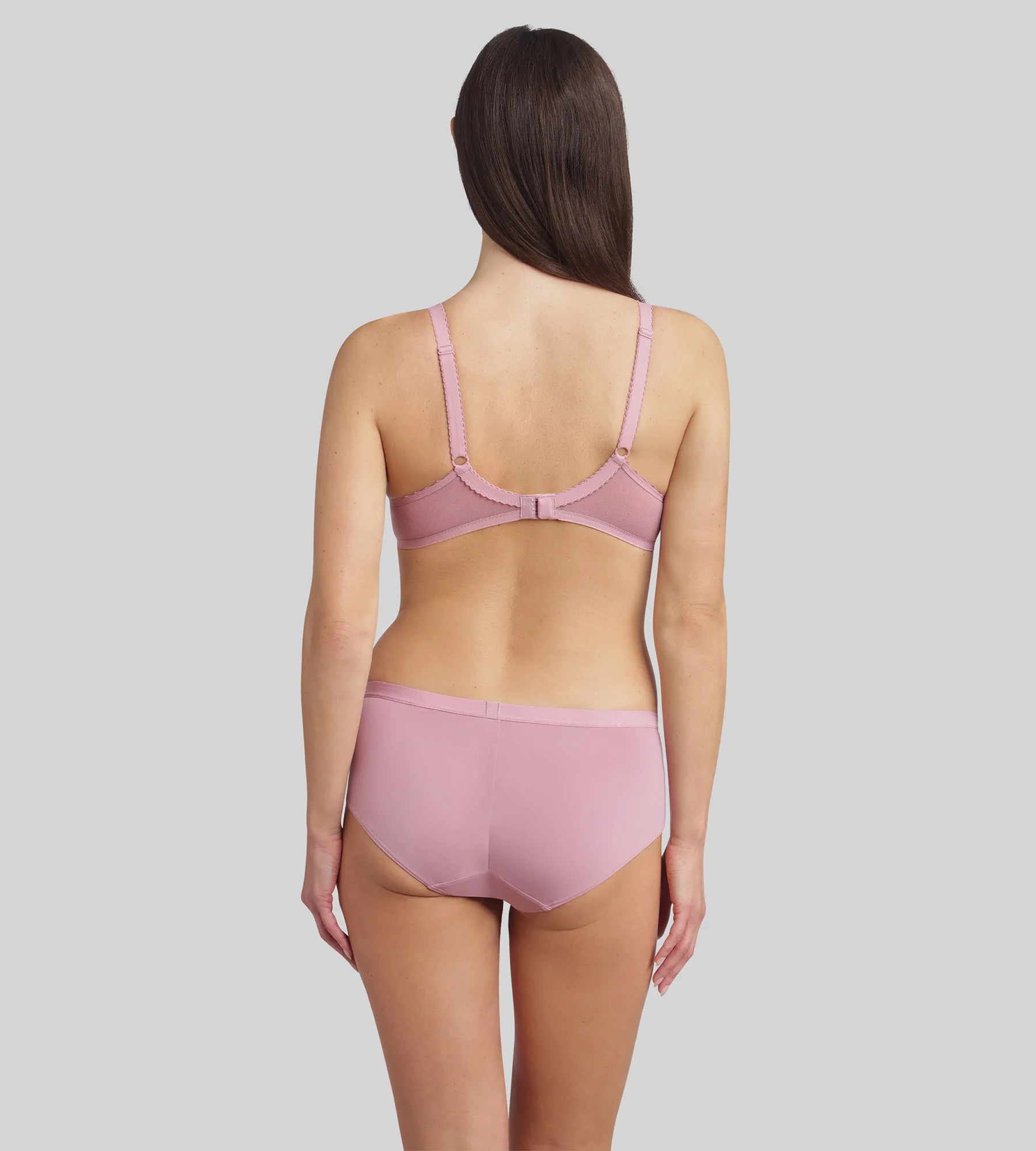 Soutien-gorge emboîtant avec armatures rose orchidée Secret Comfort - Image 4