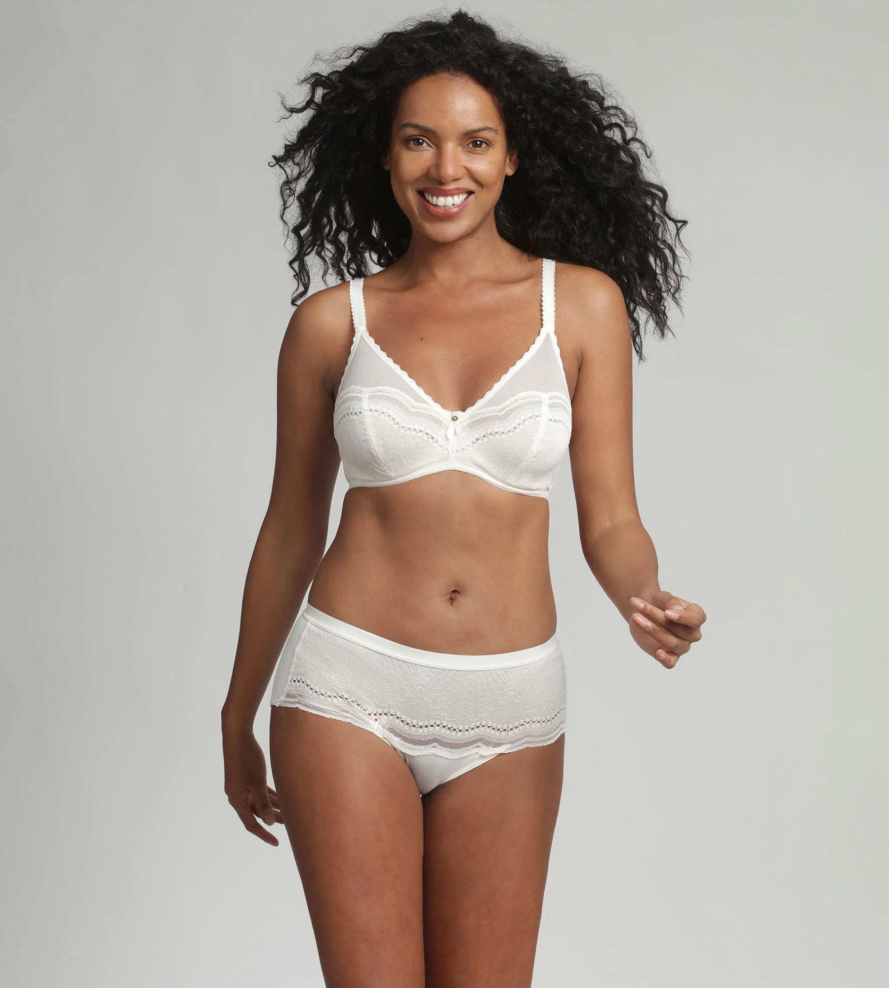 Soutien-gorge emboîtant ivoire Secret Comfort - Image 3