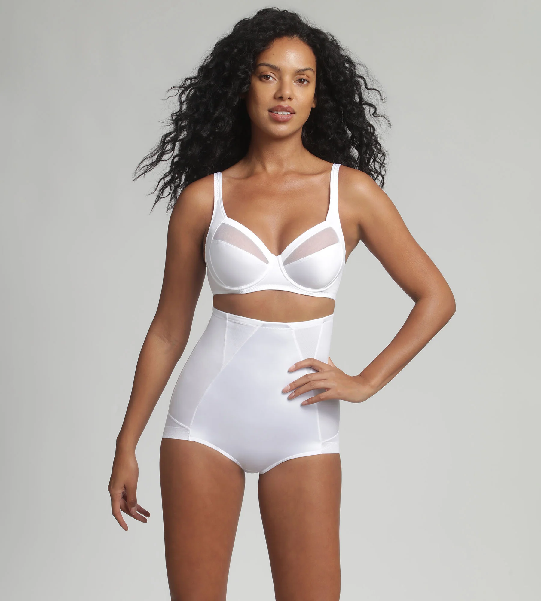 Soutien-gorge emboîtant tulle blanc Perfect Silhouette - Image 3
