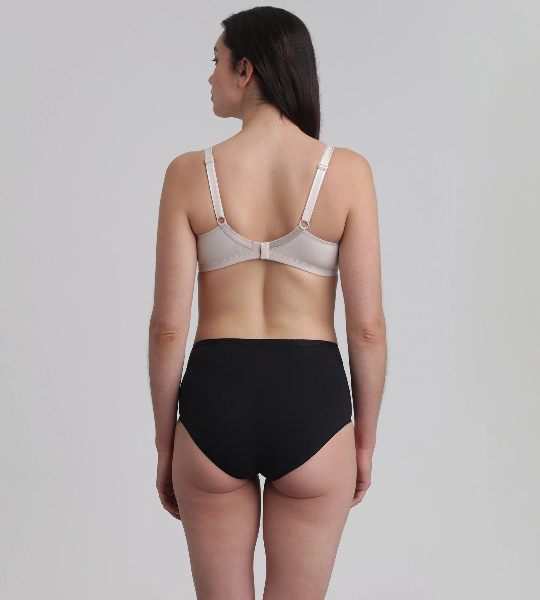 Soutien-gorge sans armatures beige Cœur Croisé Microfibre - Image 4